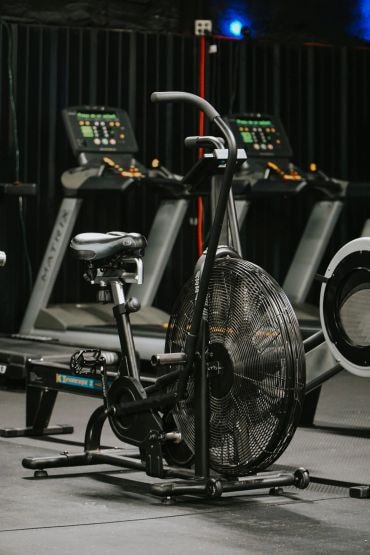 Cardio equipment at C12 Athletics